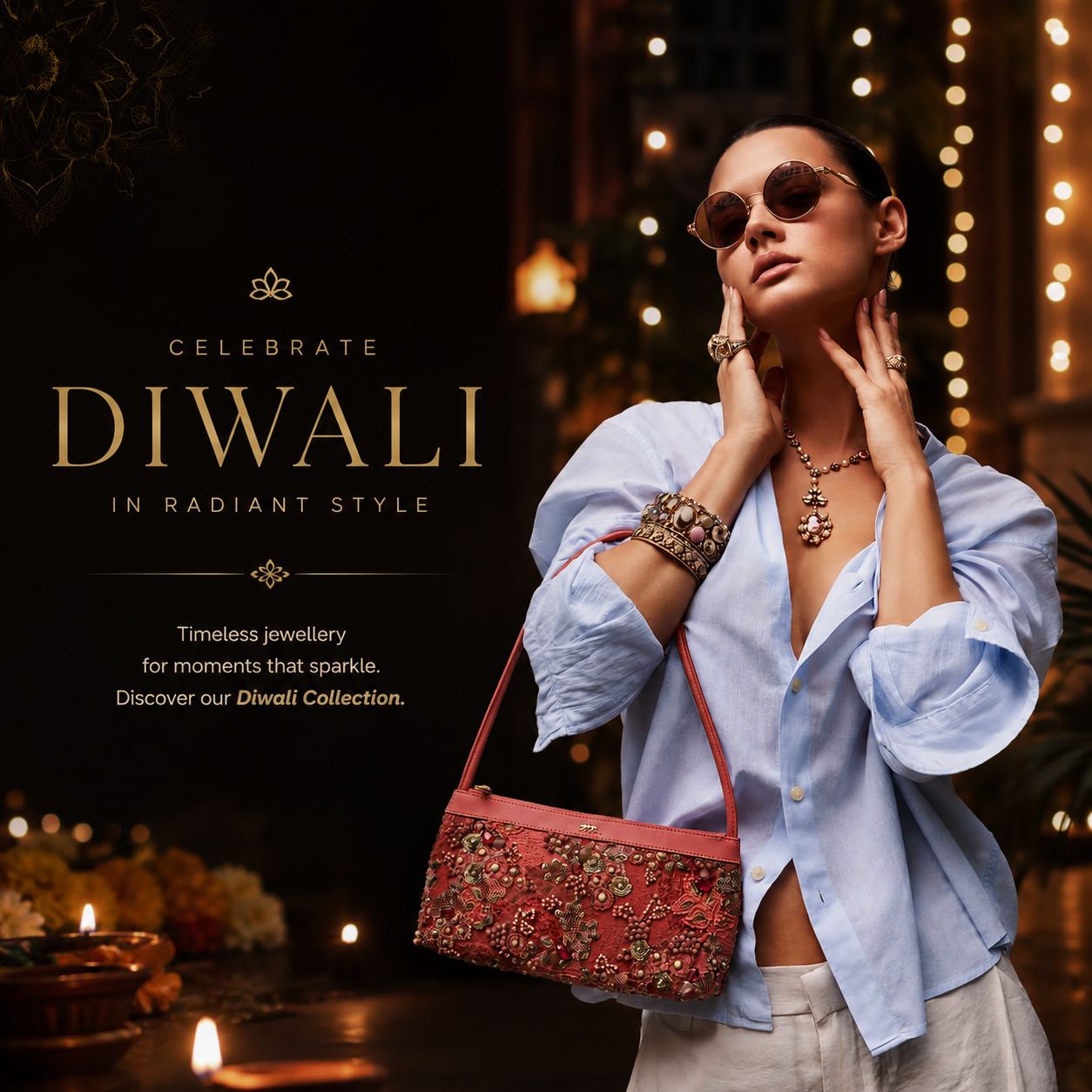Celebrate Diwali in radiant style — Suvorya Diwali Collection